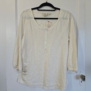 NWT St John's Bay Cotton Top Size Large